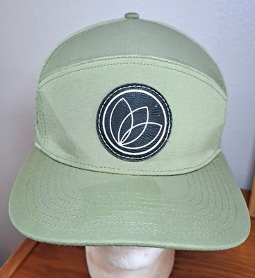 Osprey Zapped Olive Green Cap Vented Trucker Snapback 