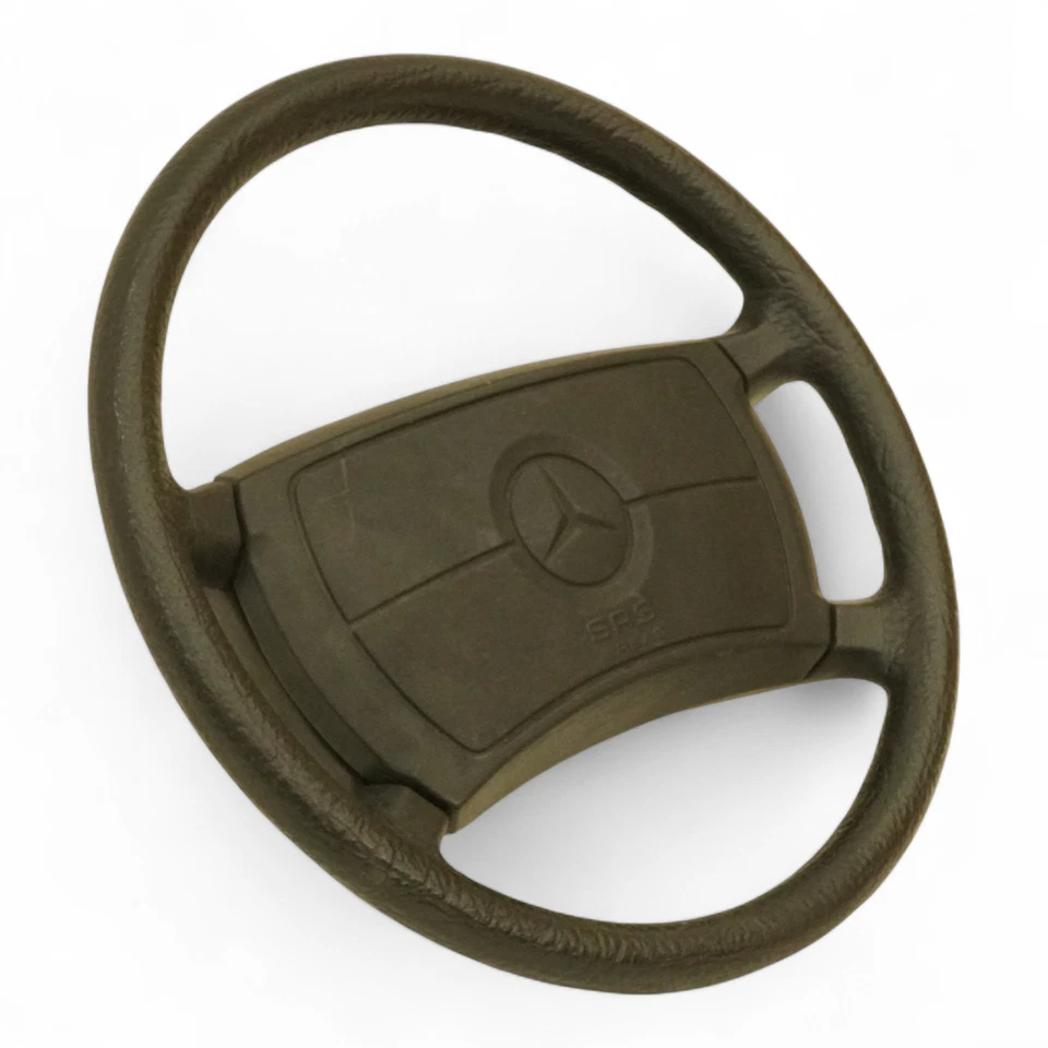 87-89 Mercedes 260E 300E 300Ce 300Te 300D 300Td W124 Steering Wheel Leather Oem Foto 2 de 4