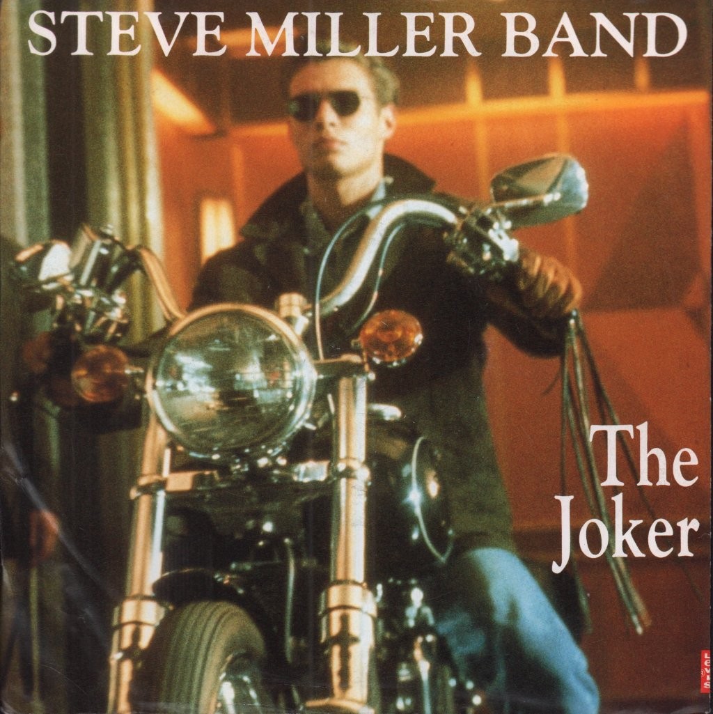 Steve Miller Band Joker 7"" vinyl UK Capitol 1990 silver injection label design
