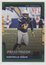 2017 Panini Donruss Press Proof Green Dontrelle Inman #248 jn1