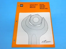 OEM SERVICE  REPAIR MANUAL FOR STIHL 030 AV 031 AV    ---   BOX 2978 i