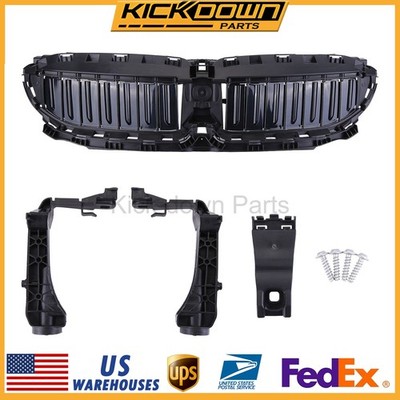 For 19-22 BMW G20 G21 Front Upper Radiator Grille Active Air Shutter 51749465188