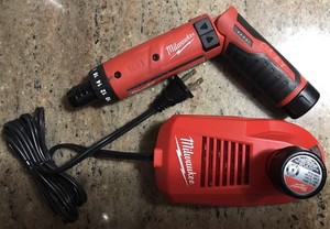 "Milwaukee M4 1/4" Hex Screwdriver - Red (2101-20)