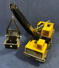 Vintage Tonka Turbo Diesel Black Crane/ Clam Bucket XMB-975 - Working