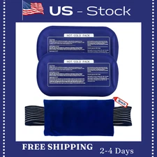 3 Pack Reusable Hot and Cold Ice Packs for Injuries, Knee 3 - Middle