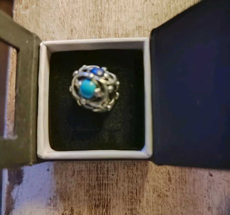 Trollbeads Ewige Weisheit 5 Edelsteine Bead Silber - Bild 2 von 2