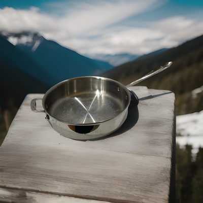 ALL CLAD STAINLESS STEEL 10.5  SKILLET PAN