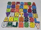 Lot of 42 Vintage Alpha Bots Alphabet Transformers Toys Letter Robots 80s