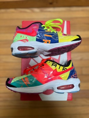Size 5 Mens Nike Atmos x Air Max 2 Light QS Logos Pre-Owned Excellent BV7406-001