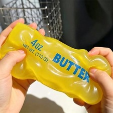 Moldable Butter Stick Squishy Toy Vaseline Filled Soft Squeeze Stress Relief Fid