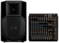 RCF ART 735-A MK5 Live Sound 15"Speaker 1400W+RCF F 12XR 12-Channel Console MINT