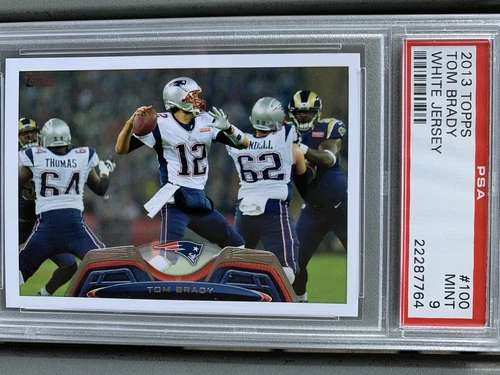 2013 Tom Brady Topps PSA 9