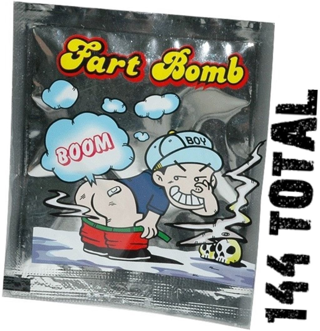 (144 ) Fart Bomb Bags Stink gag prank joke noise trick wholesale