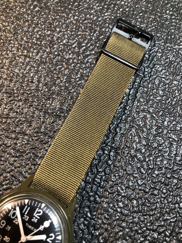 Vintage Timex Mechanical Military Field Watch 35mm Luminous Hands/Markers Runs - Picture 17 of 24
