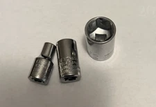 CRAFTSMAN Shallow Socket, Metric, 1/4-Inch Drive, 6-Point New