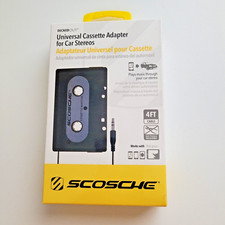 Scosche Decked Out Universal Cassette Adapter for Car Stereos