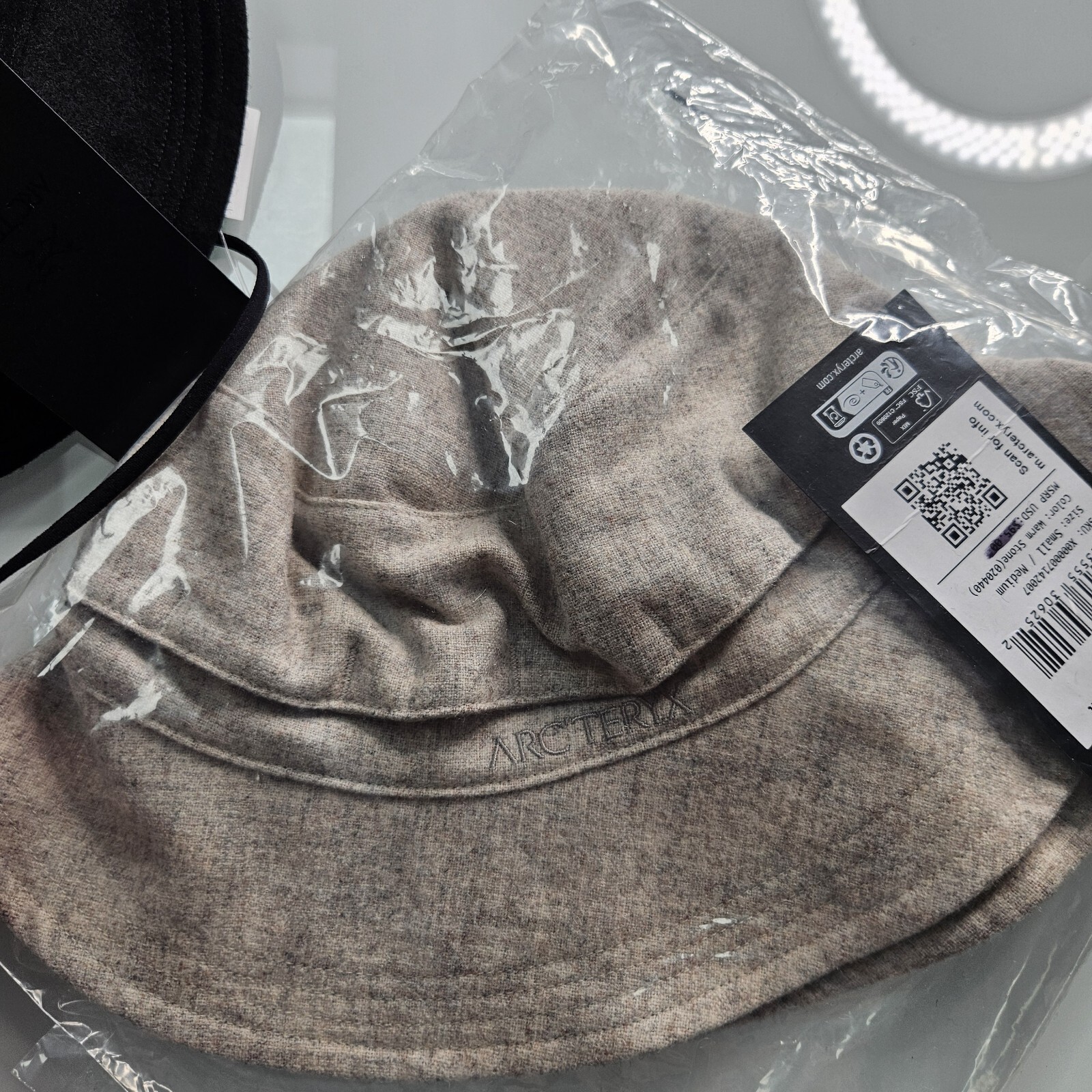 CAPPELLO ARC'TERYX LANA CRANBROOK NUOVO Octayarn Beige
