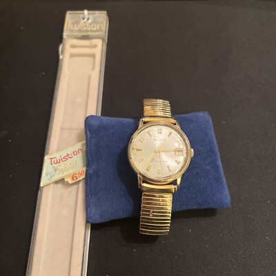 Vintage Benrus Gold Windup Watch Vintage Benrus Gold Filled Woman main image 2