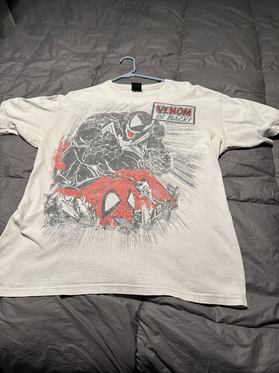 Rare 23x27” Retro Vintage Xl Marvel Venom Is Back Adult T Rare 23x27” Retro Vintage Xl Marvel Venom Is Back Adult T