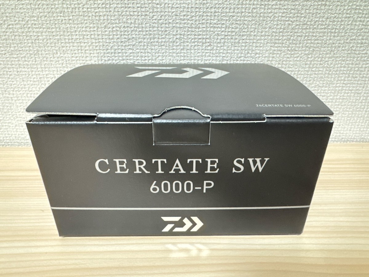 Daiwa Spinning Reel 24 CERTATE SW 6000-P Gear Ratio 4.9:1 Fishing