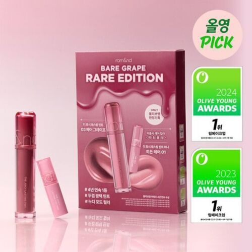 ROM&ND The Juicy Lasting Tint RARE Edition 3 / 20 / 23 + Mini Tint SET Lip Stain