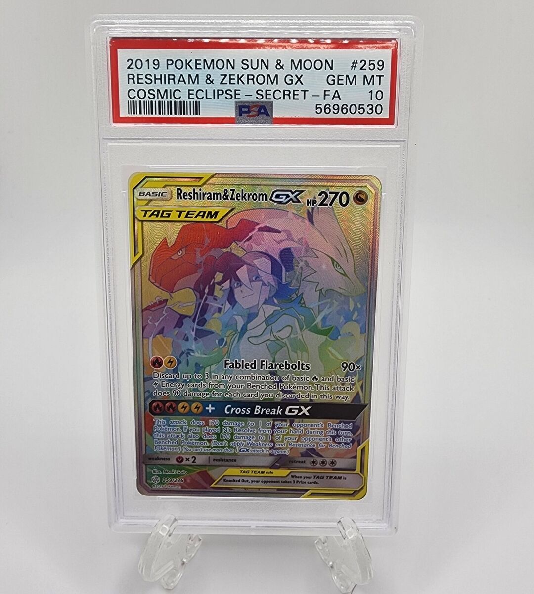 Reshiram & Zekrom GX (Secret)