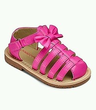 Girls Chatterbox Annalise Fushia Pink Summer Sandals Shoes Infant Size 4 
