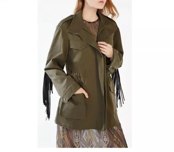 Bcbgmaxazria Stafford Fringe Jacket XS | eBay