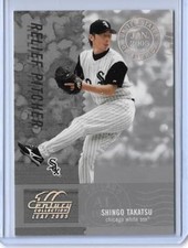 RARE 2005 LEAF CENTURY SHINGO TAKATSU POSTMARKS SILVER CARD #66 ~ 100/100 UNIQUE