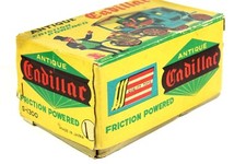 Vintage 60's SSS Shioji Co. JAPAN Friction Powered CADILLAC - Original Box
