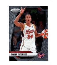 2 count lot 2024-25 Panini Prizm WNBA Tamika Catchings Cards #40 Indiana Fever