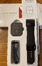 Havafit Smart Watch With Band And Charger.  Opened Box