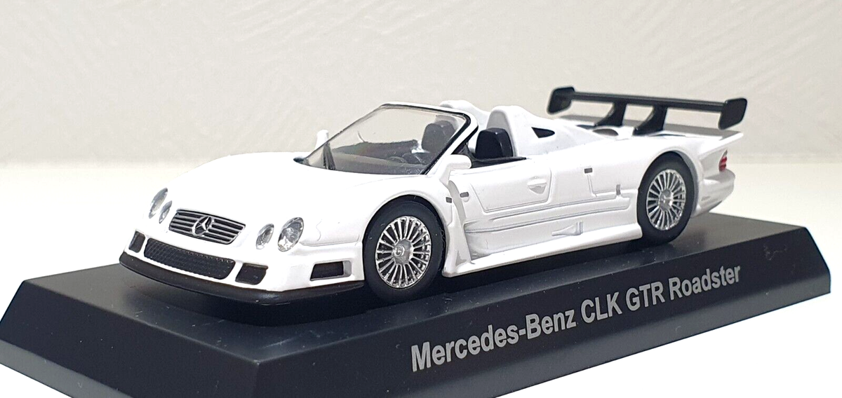 【京商 Maisto】 Mercedes CLK-GTR ミニカー Maisto Mercedes Benz CLK GTR Street Version Silver 1:18