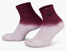 NIKE Everyday Plus Cushioned Ankle Socks Adult DH6304-908 MULTI- , Size XL