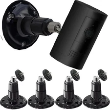 4 Wall Mount for Ring Stick Up Cam Arlo Wyze Camera Adjustable Mounting Bracket