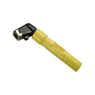 Elektrodenhalter Schweißbrenner 400A gelb Drehgriff für Lichtbogenstab 400 Amp Stick