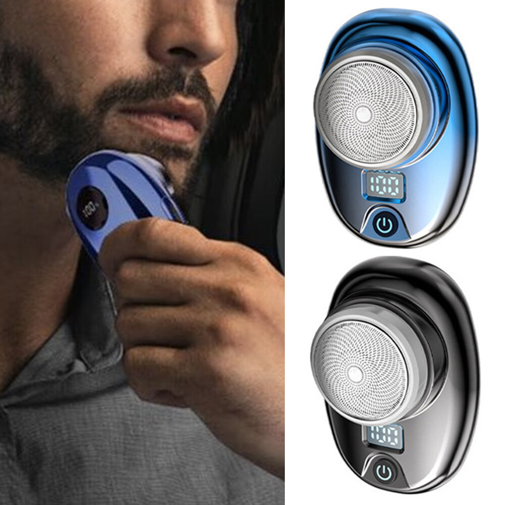 Portable Men Shaver Low Noise Electric Razor TYPE-C Charging Shave Travel