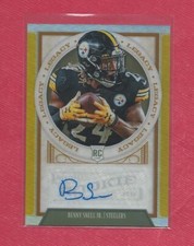 Benny Snell Jr 2019 Chronicle Legacy Update Gold Rookie Auto 3/5 , Steelers #202