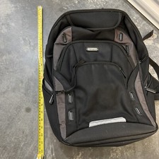 TARGUS Black Laptop Backpack With Multiple Zip Used
