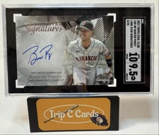 2022 Topps Stadium Club Lone Star Signatures Buster Posey Auto 08/25 SGC 9.5 San