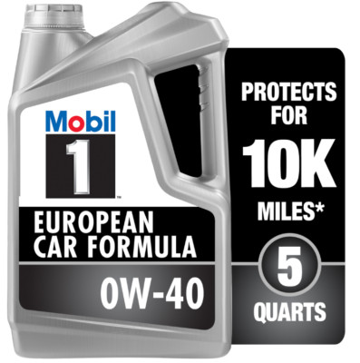 FS European Car Formula Full Synthetic Motor Oil 0W-40, 5 Quart