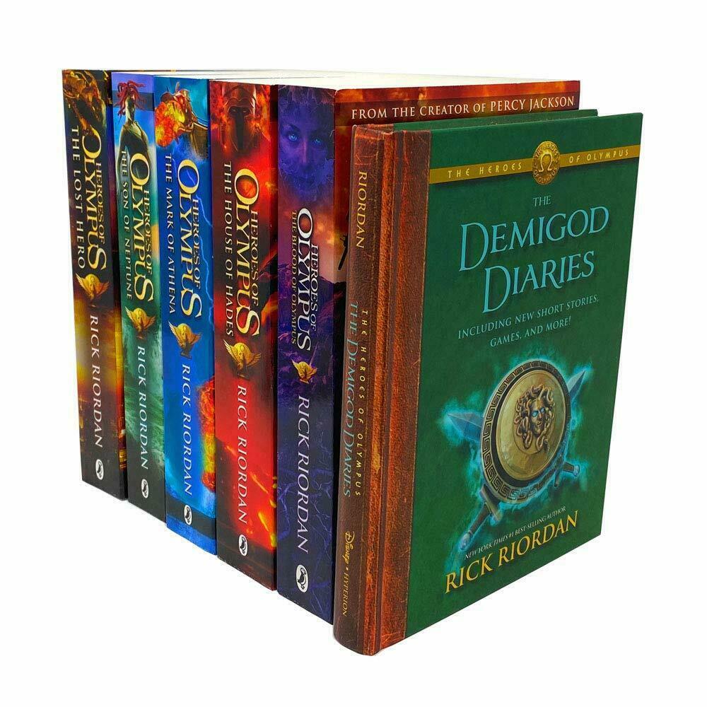 Heroes of Olympus Complete Collection 5 Books Set by Rick Riordan NEW Pack a28 - Image 5