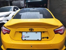 UNPAINTED ABS HELLAFLUSH STYLE REAR TRUNK WING SPOILER FOR SUBARU BRZ