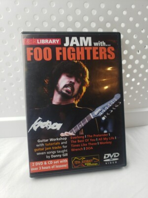 Lick Library Jam with Foo Fighters 3-Disc DVDs w/CD Set Danny Gill Rare