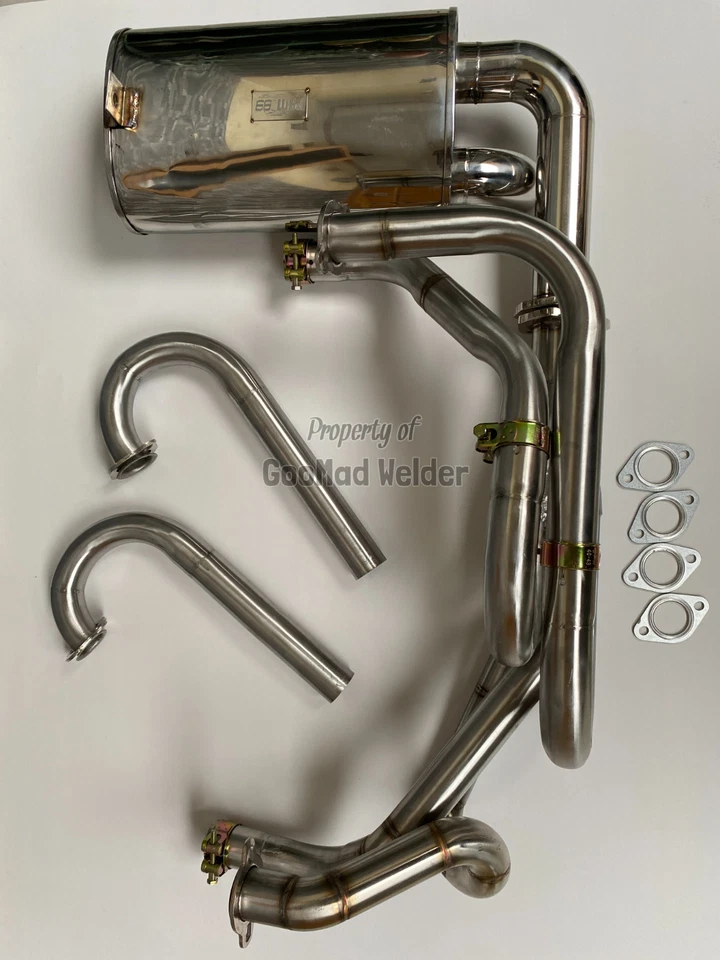 Volkswagen VW Beetle Full Exhaust Systems SIDE FLOW - Image 4 of 4