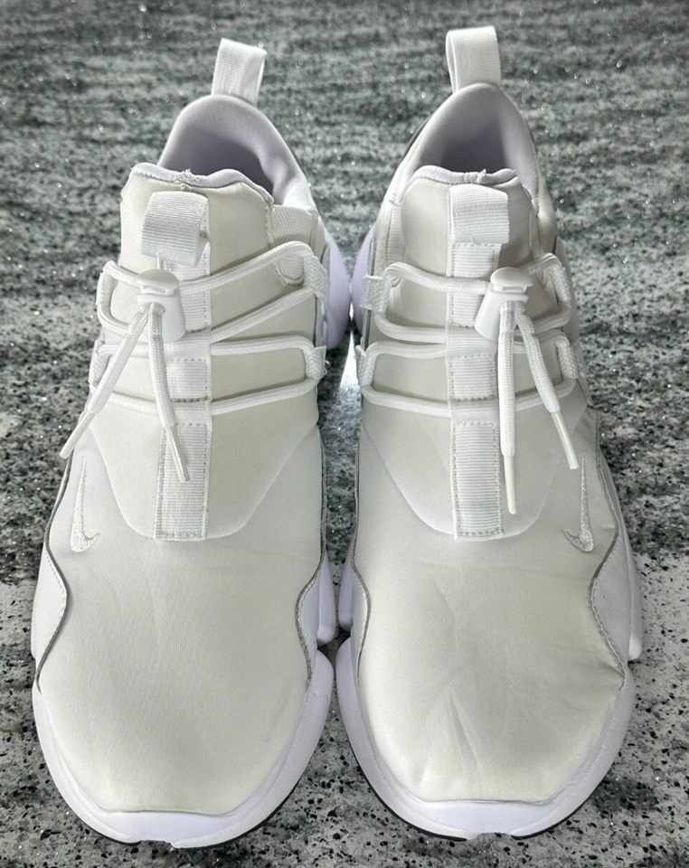 Nike Pocketknife DM Triple Blanco Hombres Tenis para Correr Zapatos 898033100 Talla 10.5 Foto 4 de 4