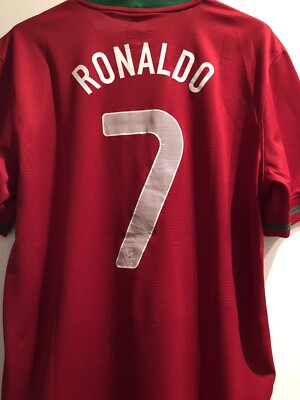 ポルトガル代表シャツ EURO 2012 Ronaldo 7 Portugal 2012 Ronaldo Jersey Sz Large | eBay
