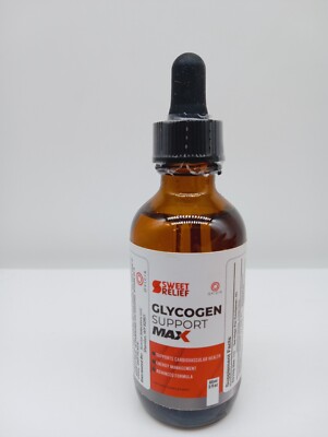 Sweet Relief Glycogen Support MAX, Liquid Supplement 2oz Exp 7/26
