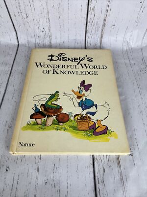 Nature Book 2 Disney's Wonderful World of Knowledge Kids Homeschool Learning