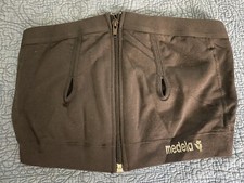 Medela Easy Expression Bustier Hands Free Pumping Bra BLACK Size Large